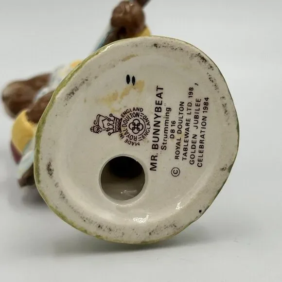 Vintage 1989 Beatrix Potter Mr. Benjamin Bunny Royal Albert England, Warne 1965 - Picture 6 of 14